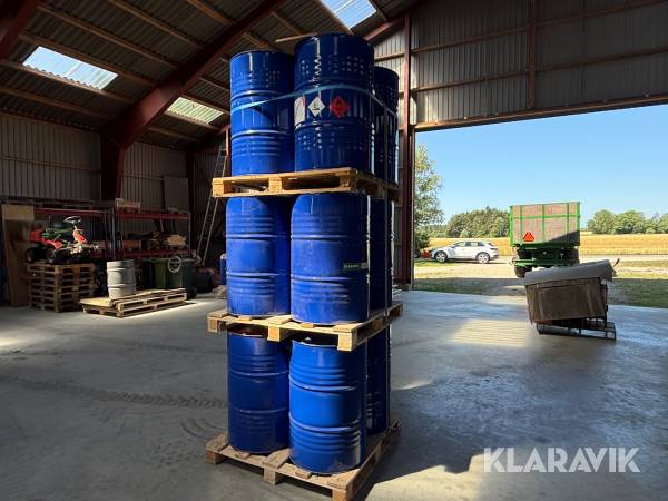 Tømte Benzintønder Fuchs 194 liter - 12 styk