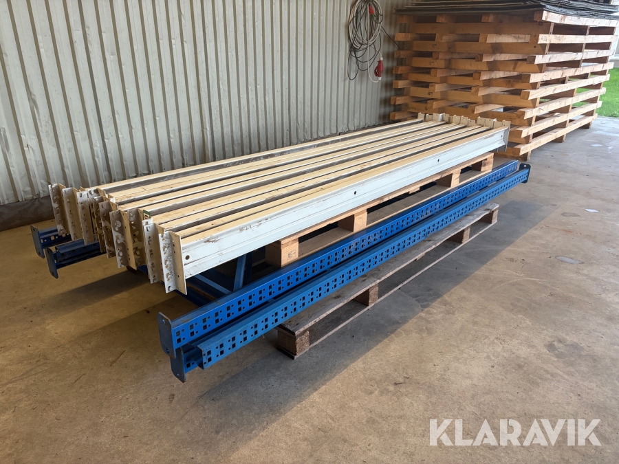 Pallereoler 3 styk gavle 12 styk vanger