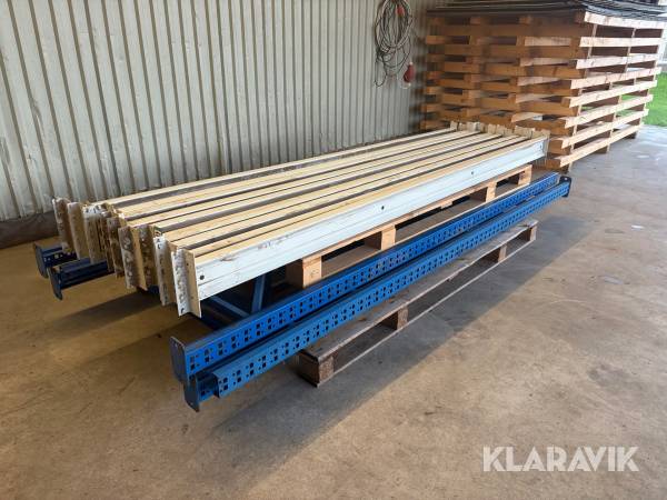 Pallereoler 3 styk gavle 12 styk vanger