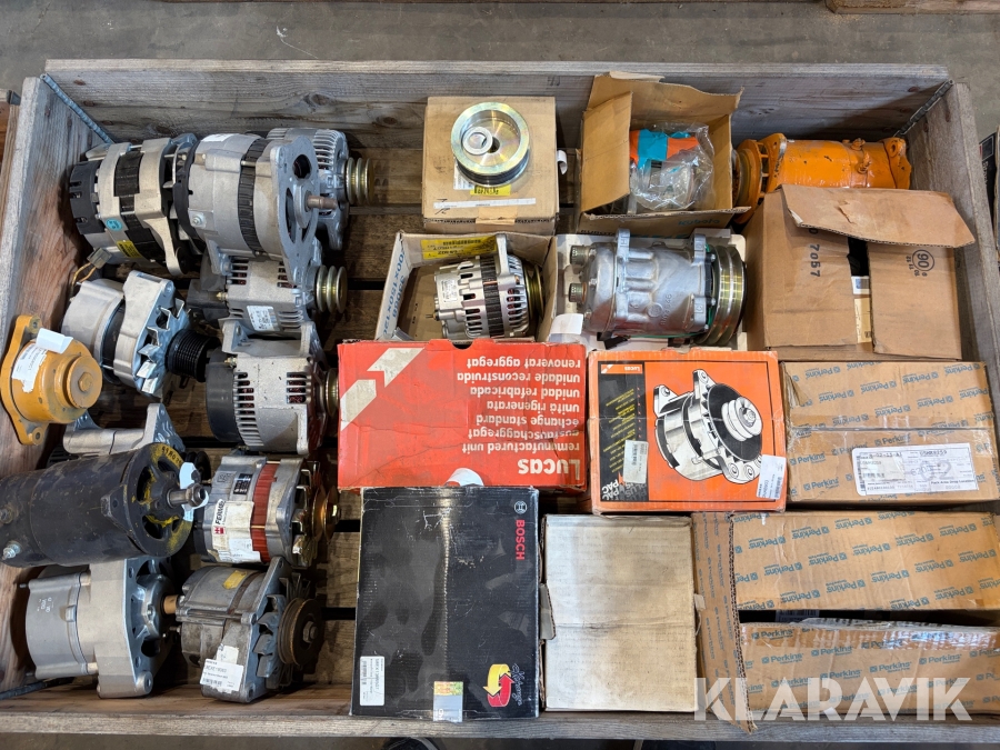 Generator til maskiner - cirka 24 styk