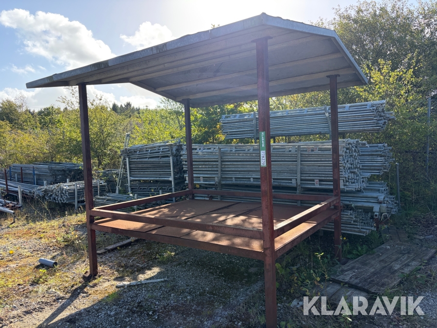 Pavillon/platform Stålkonstruktion