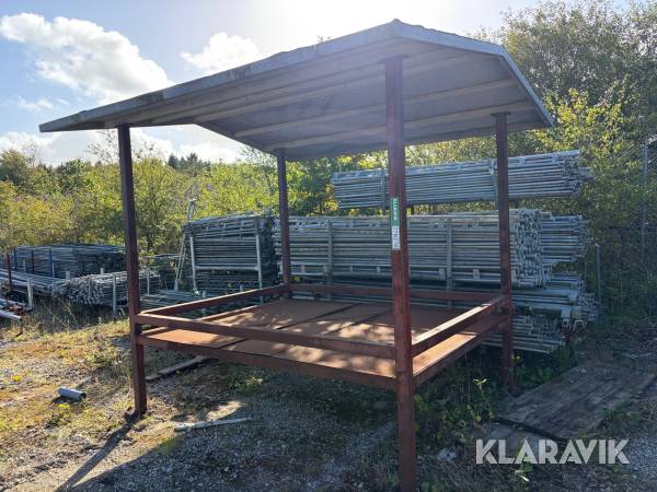 Pavillon/platform Stålkonstruktion