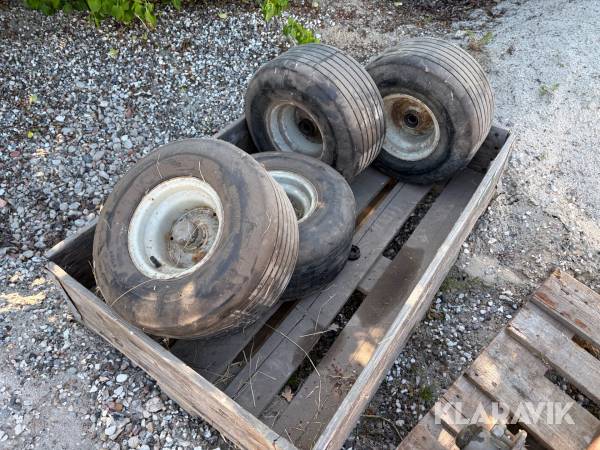 Dæk med fælge Trelleborg til havetraktor, 4 Styk