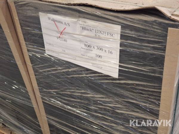 Melamin hylder Wallmann 100 styk