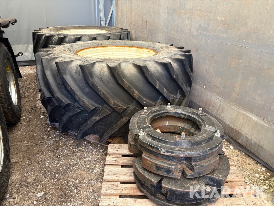 Traktordæk Trelleborg Twin 414, 2 Styk