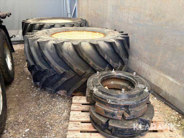 Traktordæk Trelleborg Twin 414, 2 Styk