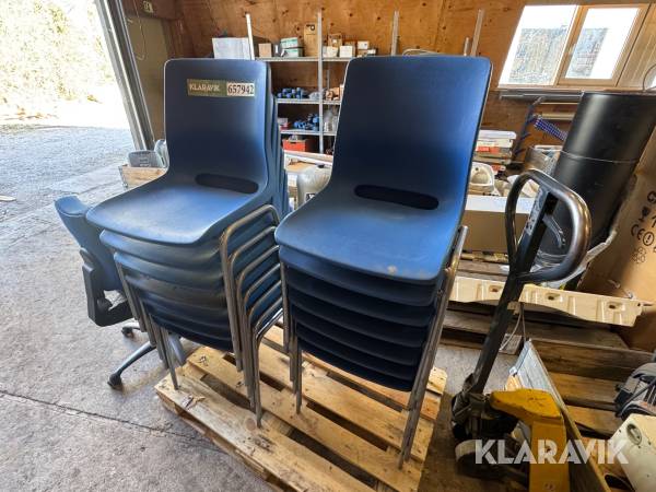 Stabel stole 14 styks