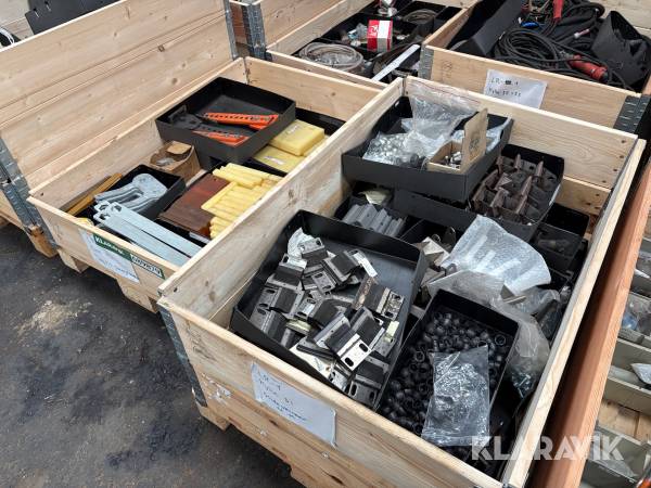 Industriudstyr 2 paller