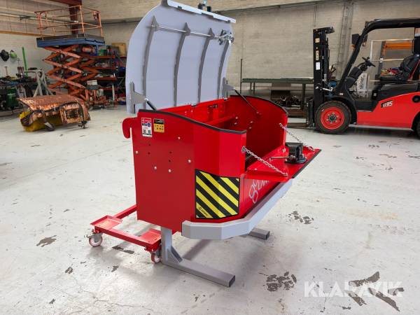 Skovværktøjskasse Lancman Xl box 1200 med rullevogn