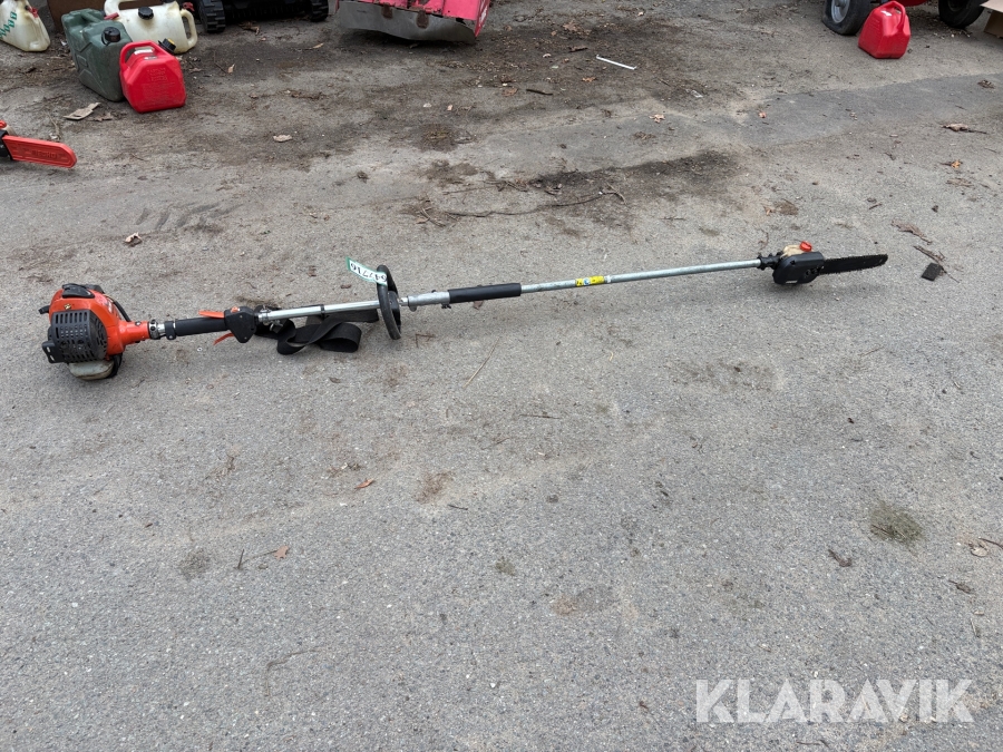 Kombimaskine Echo PAS-265ES med stangsav og grensavstilbehør
