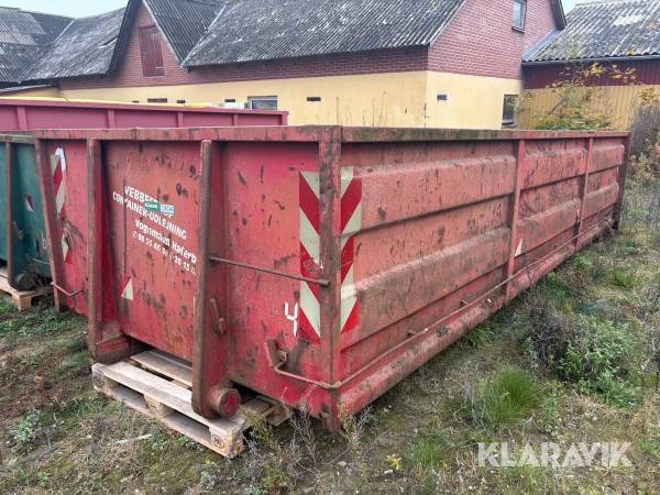 Åben container 20 fod