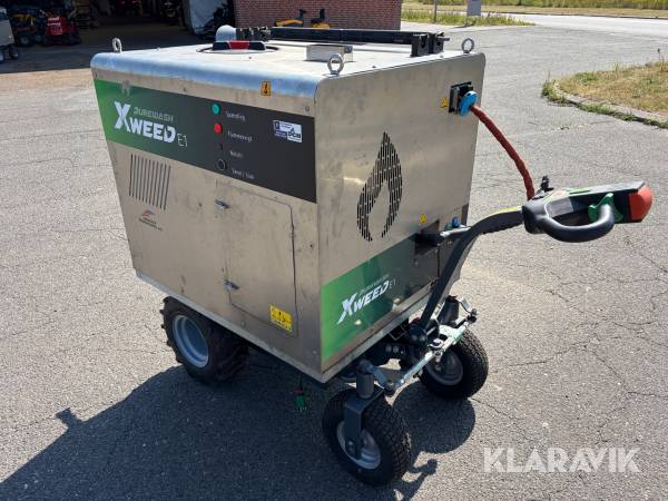 Varmtvandsanlæg mod ukrudt Purewash X Weed E1