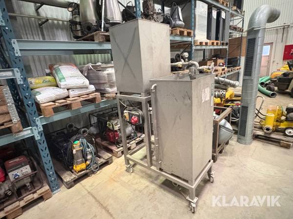 Prøvestation til lps pumpe