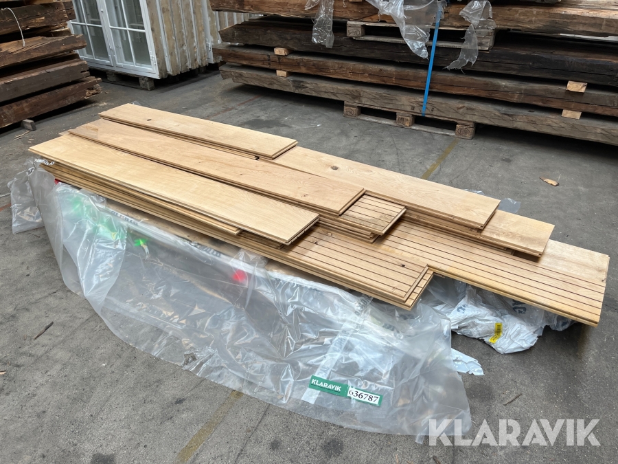 Gulv PA Savværk - Egetræ 