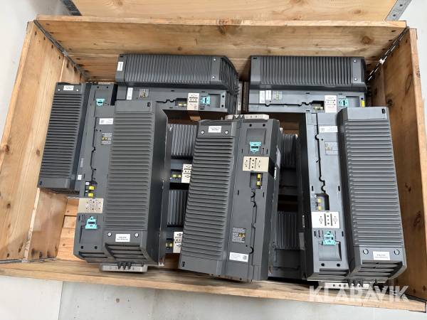 Lot - effektmoduler / frekvensomformere Siemens PM240-2 - 10 styk