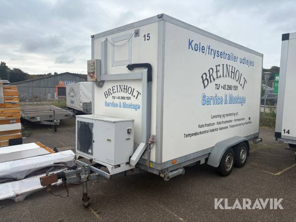 Køle-/frysetrailer Eurowagon 2.600 kg