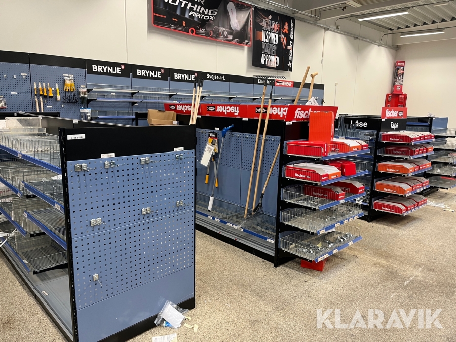 Værksteds/butik inventar