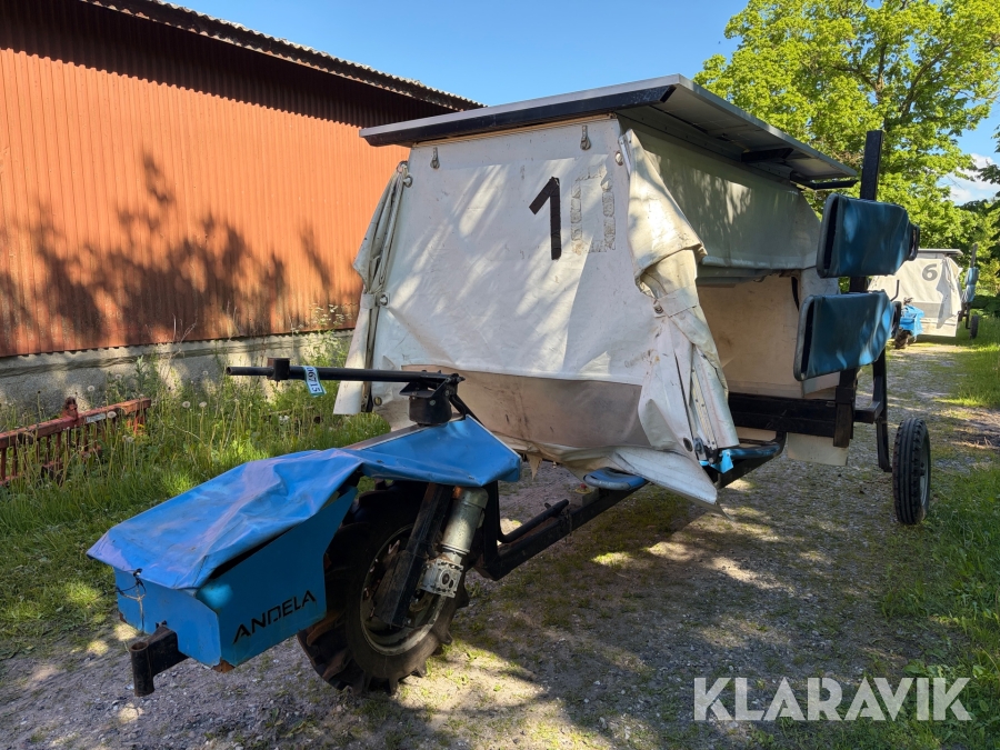 Lugevogn Andela SW3450 soldrevet - 1 styk