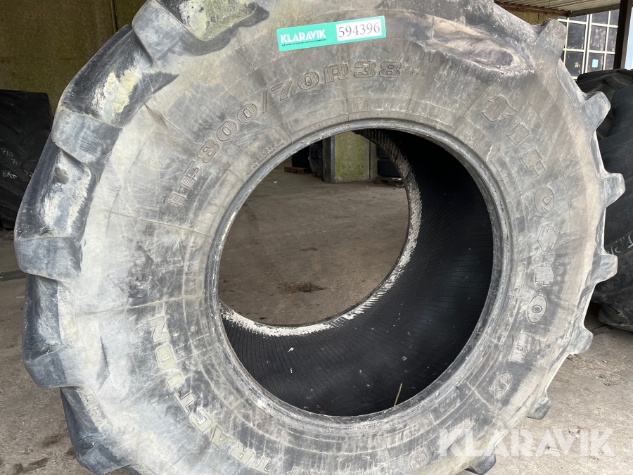1 dæk 800/70 R 38 Firestone