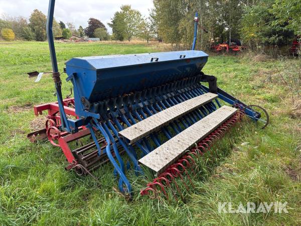 Såmaskine med såbedsharve Fiona 3-punkt ophæng