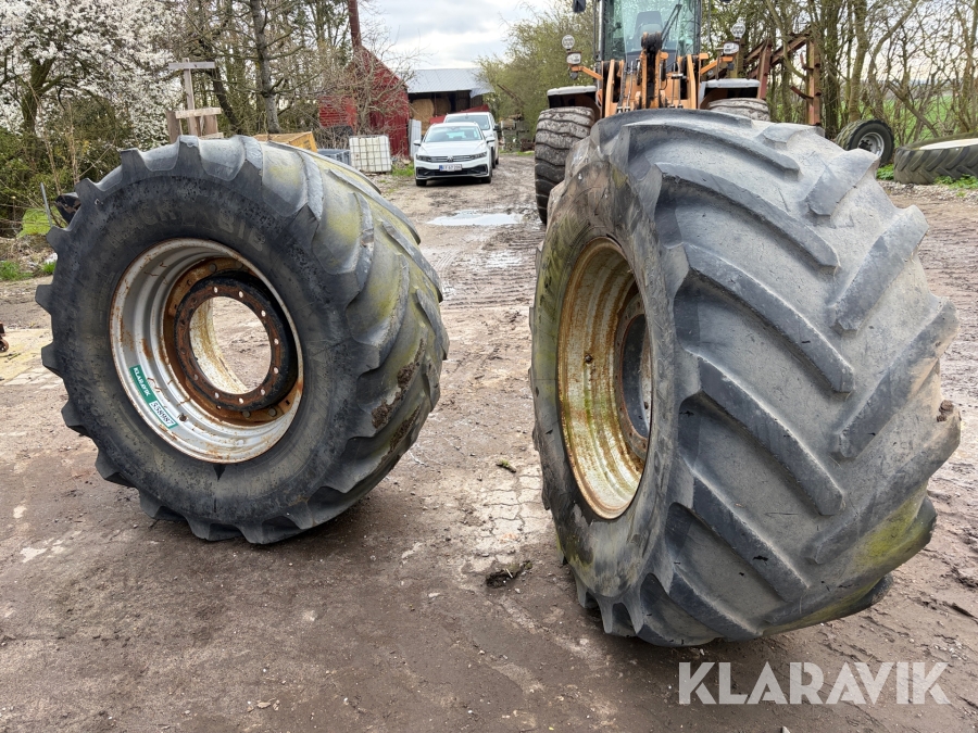 Traktordæk Michelin Mach X Bib 600/70R30 - 2 styk