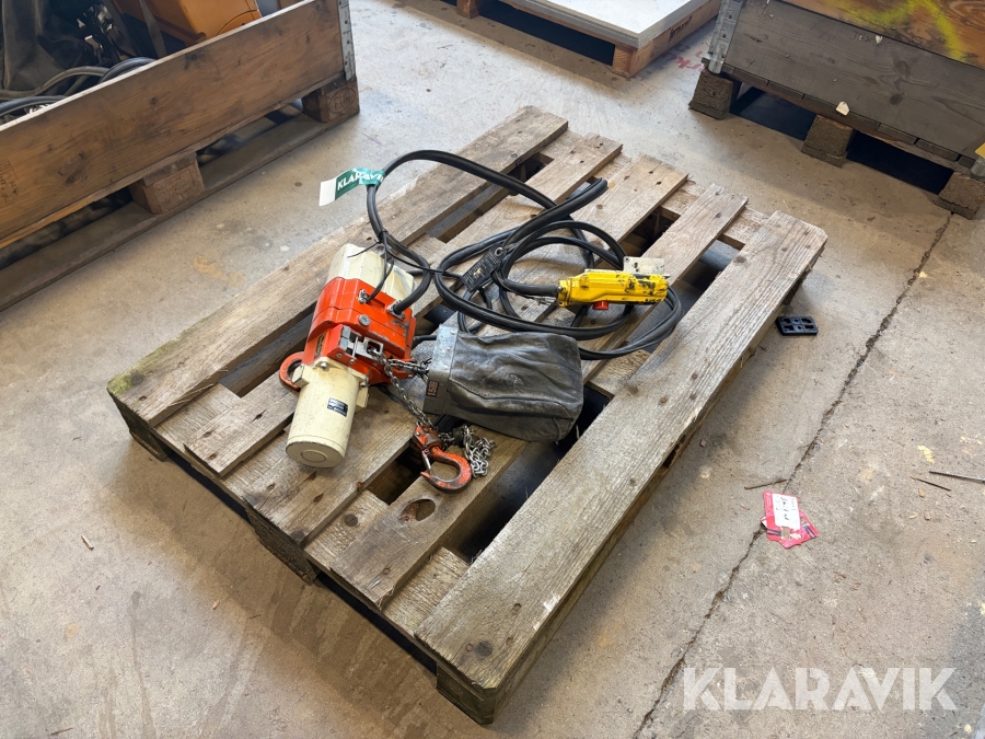 Elektrisk kædetalje KITO ED918ST 180 kg