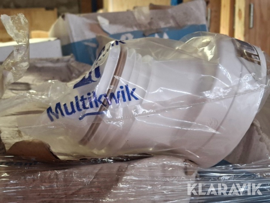 Toilet tilslutning muffer Multikwik ca 200 styk