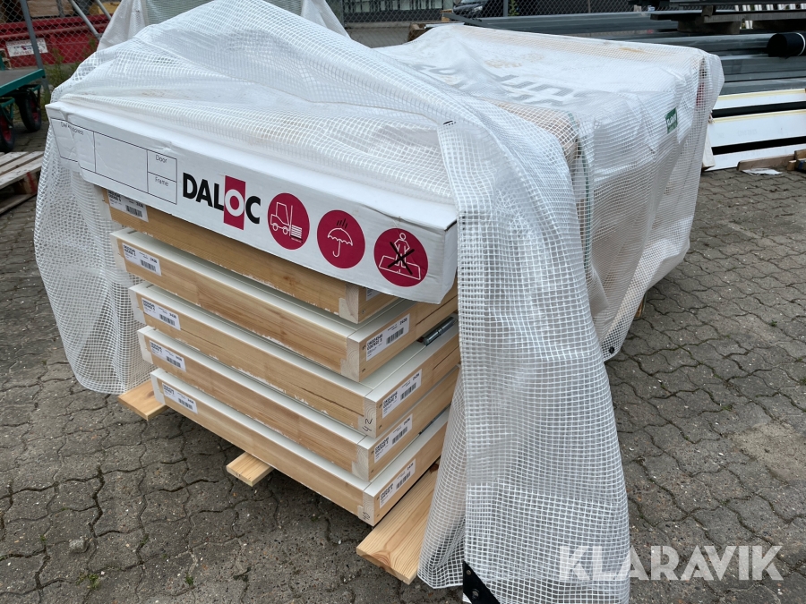 Døre med karm DALOC, Aabenraa, Klaravik auktioner