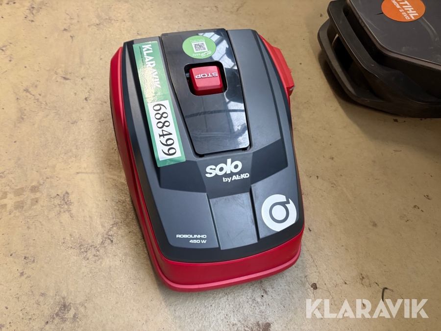 RobotGræsslåmaskine med garage AL-KO Robolinho 450 W