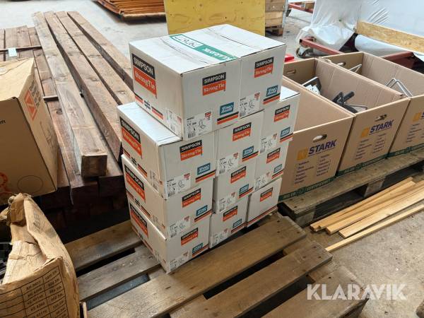 Vinkelbeslag Simpson Strong-Tie AKR95Z, 11 kasser, 275 Styk