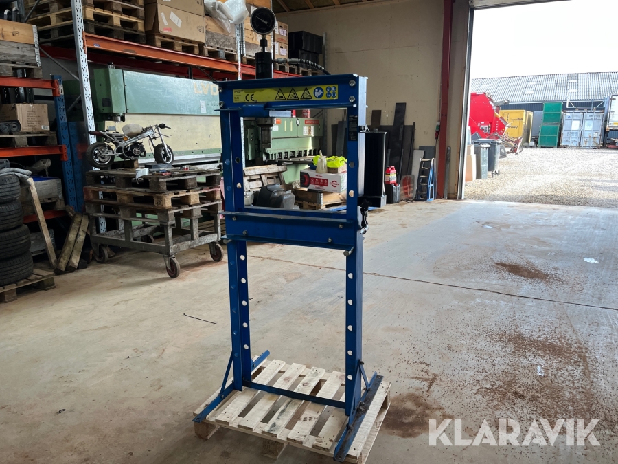 Værkstedspresser Biltema 20000 kg