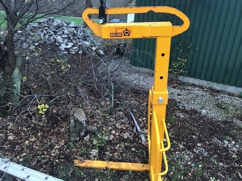 Pallegafler til kran 