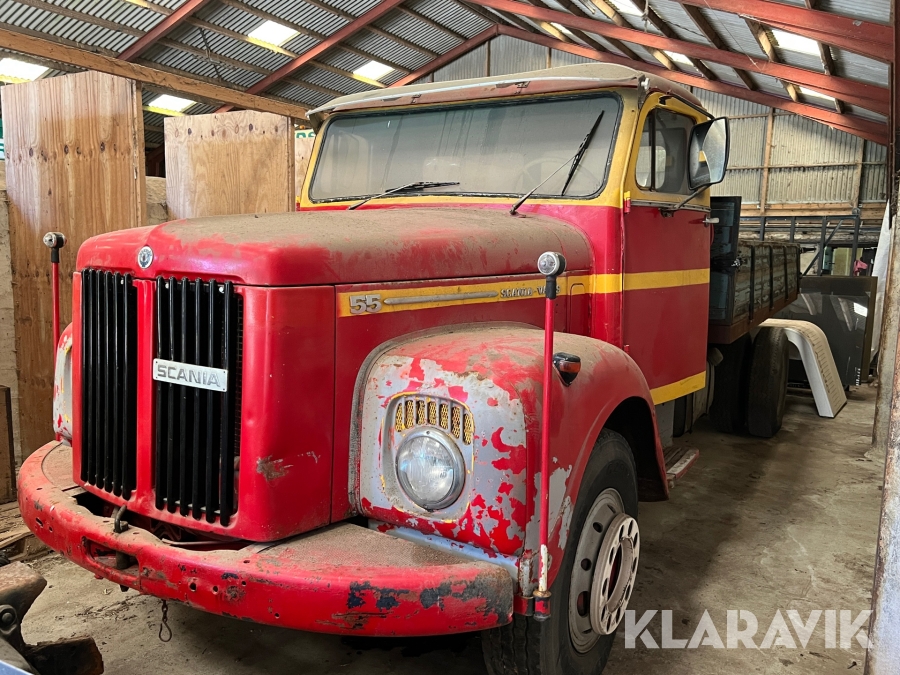 Veteranlastbil Scania 55