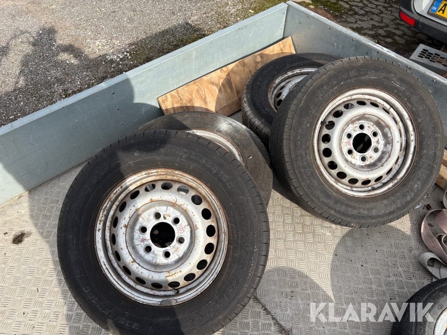 Dæk m. Fælge Goodyear Marathon