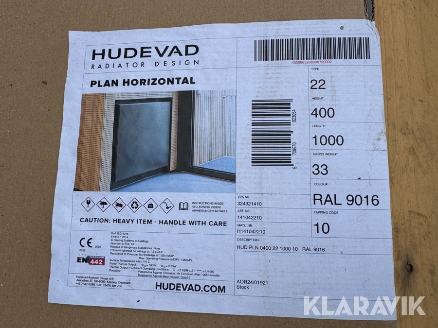 Radiator Hudevad 22, Faaborg-Midtfyn, Klaravik auktioner