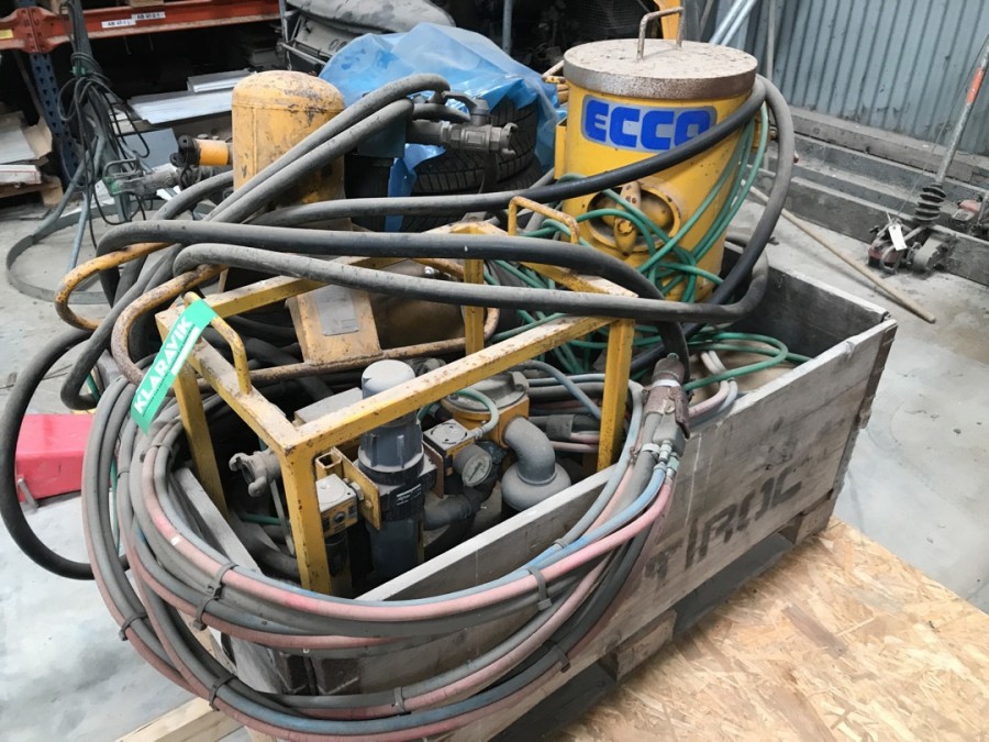 Sandblæsnings udstyr 