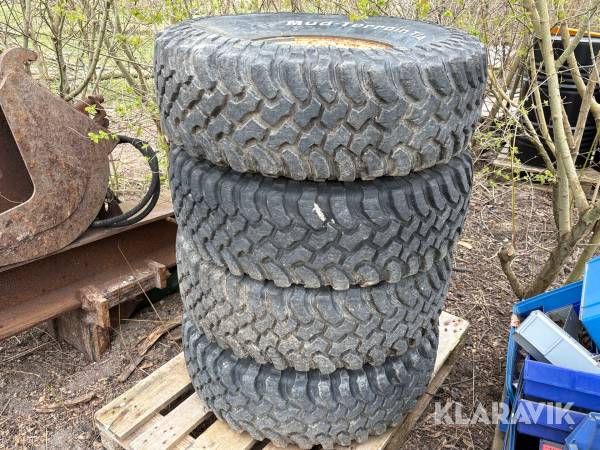 Hjul til Nissan Patrol BFGoodrich Mud-Terrain 4 styk