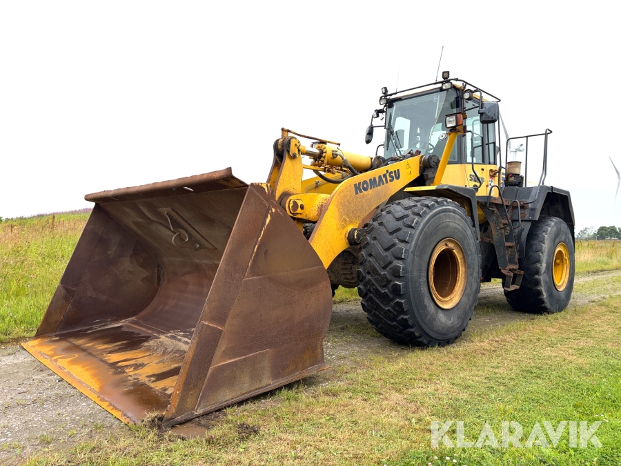 Gummiged Komatsu WA480-6