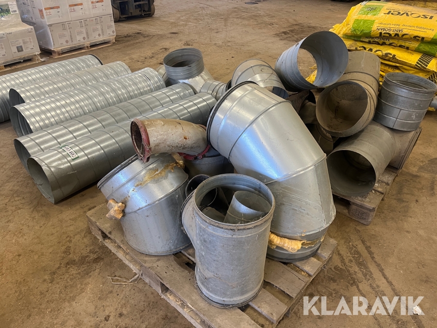 Ventilation rør blandet lot