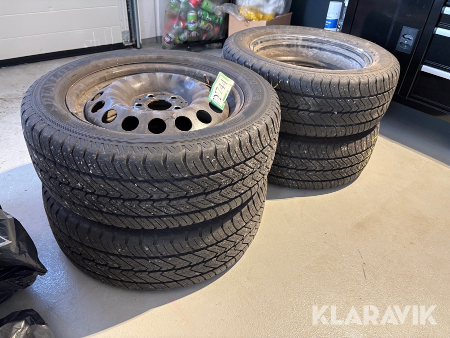 Sommerdæk Dunlop 225/55R17C - 4 styk