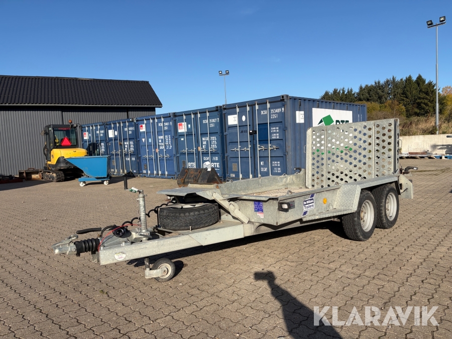 Maskintrailer Ifor Williams GH1054BT-R 3500 kg