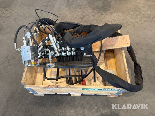 Hydraulisk ventil blok 1 styk