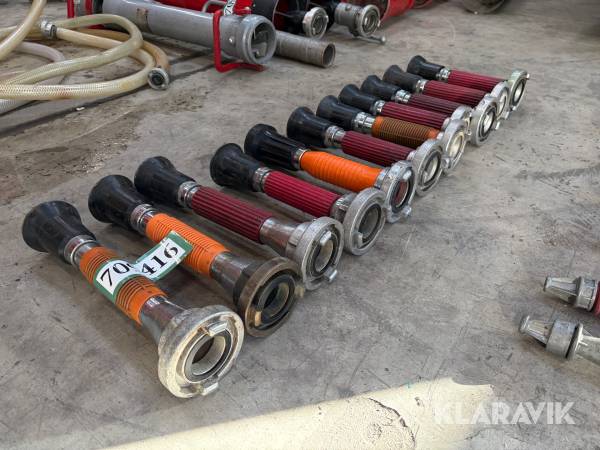 Unifirerør samlet lot 11 styk