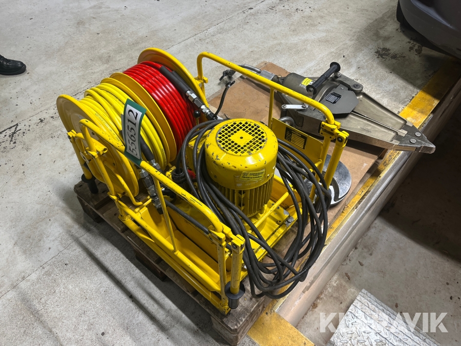 Frigørelsesværktøj Weber-Hydraulik 230 V station klemmetang og saks