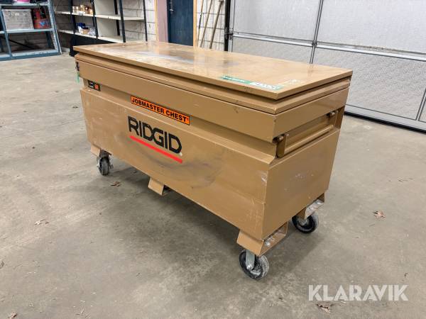 Opbevaring/værktøjs kasse Rigid 60R med lås og nøgle