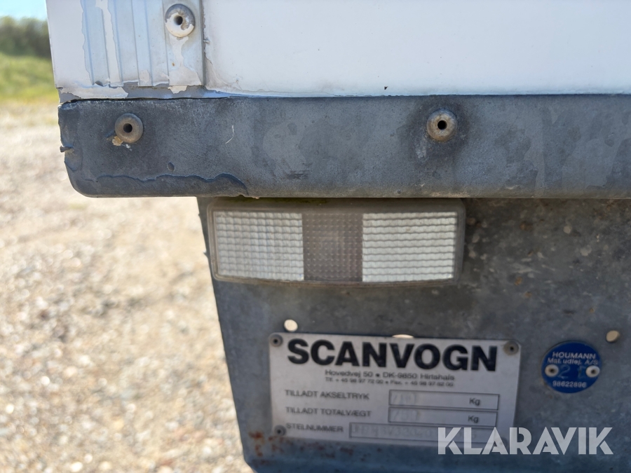 Personalevogn Scanvogn 320 4-personers med WC