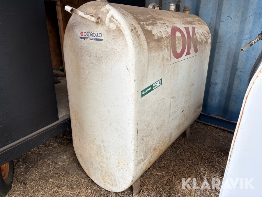 Dieseltank Roug A/S 1500L