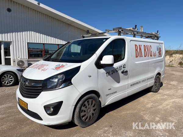 Varebil Opel Vivaro 1,6 Cdti 125hk