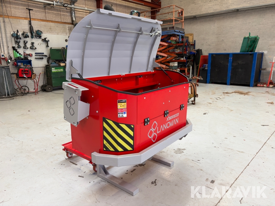 Skovværktøjskasse Lancman Xt box 1300 med rullevogn