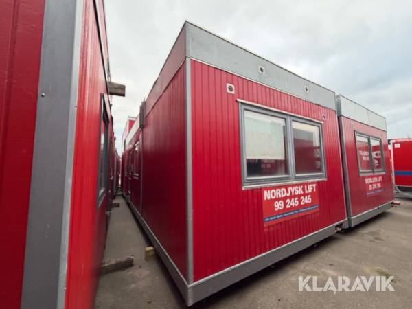 Beboelsesmodul mandskabsvogn 4 personer med køkken og bad